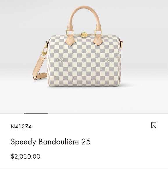 *SOLD* Louis Vuitton Speedy Bandouliere 25 - Picture 11 of 12